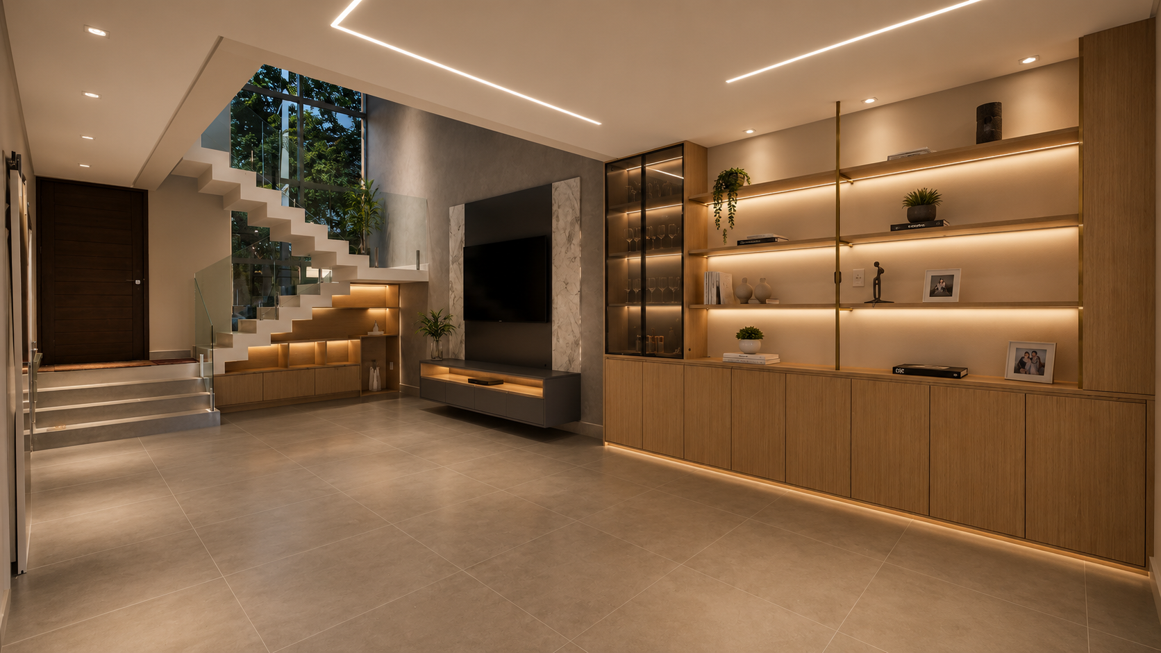 Living Integrado — Cobertura Duplex