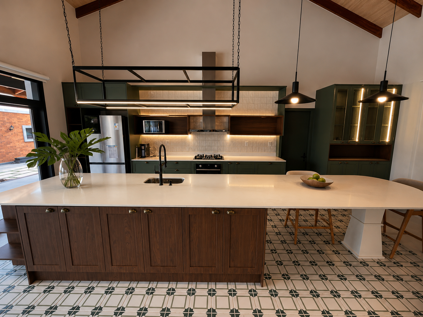 Cozinha Contemporânea — Casa de Campo
